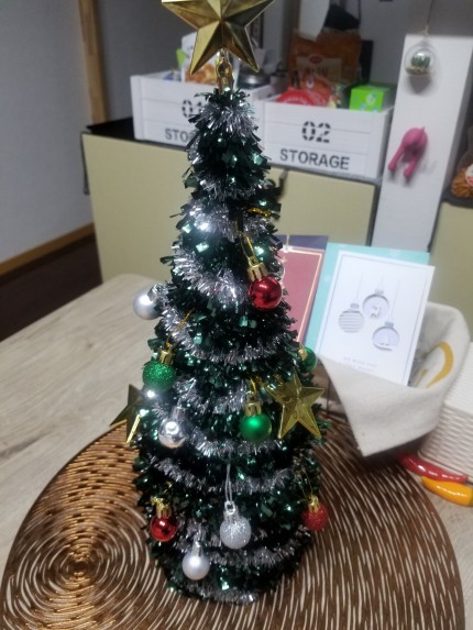 ダイソーのクリスマスツリー