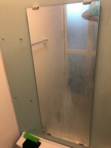浴室鏡クリーニング